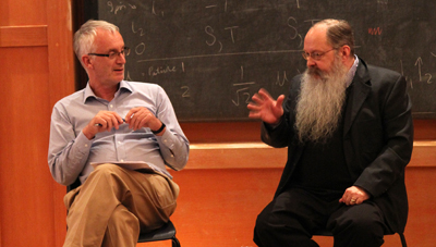 With Huw Price, Cambridge 2012